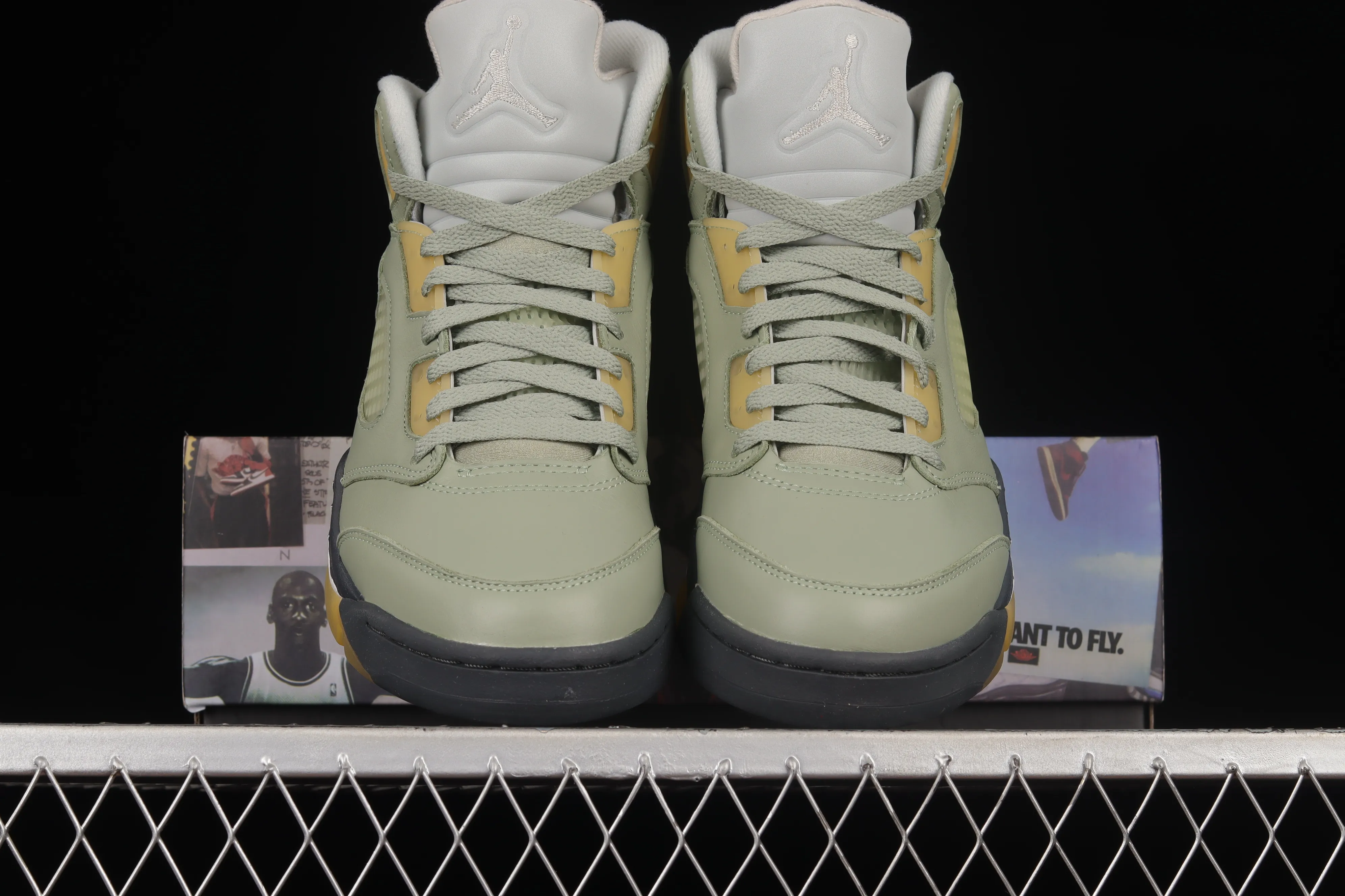All Categories Air Jordan Jordan Series Basketball Shoes Air Jordan 5 Foreign Trade Version Air Jordan 5 "Jade Horizon" AJ5 Joe 5 Matcha Green DC7501-300